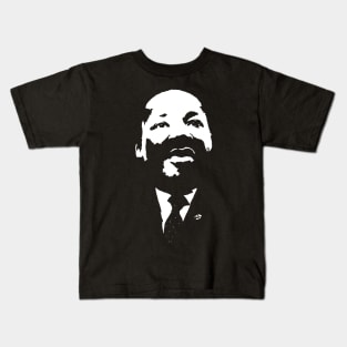 Martin Luther King Jr. Aka MLK 28B (マーティン・ルーサー・キング・ジュニア。) African American Baptist minister and activist Kids T-Shirt